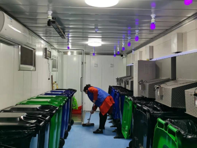 貓先生智能垃圾房，社區(qū)垃圾分類站，小區(qū)垃圾集中投放點(diǎn)生產(chǎn)廠家