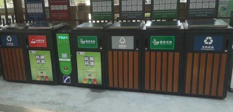 貓先生智能垃圾分類亭，定時定點垃圾收集點 ，垃圾亭生產(chǎn)廠家