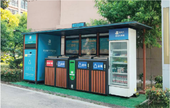 貓先生智能垃圾分類亭價格，定時定點垃圾收集點 ，垃圾亭生產(chǎn)廠家