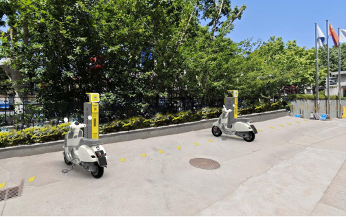 電單車充電樁，智能無線充電樁，智能掃碼電動自行車充電樁廠家